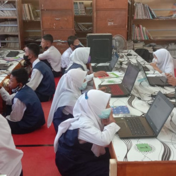 Kegiatan ANBK SMPN 2 Muara Padang